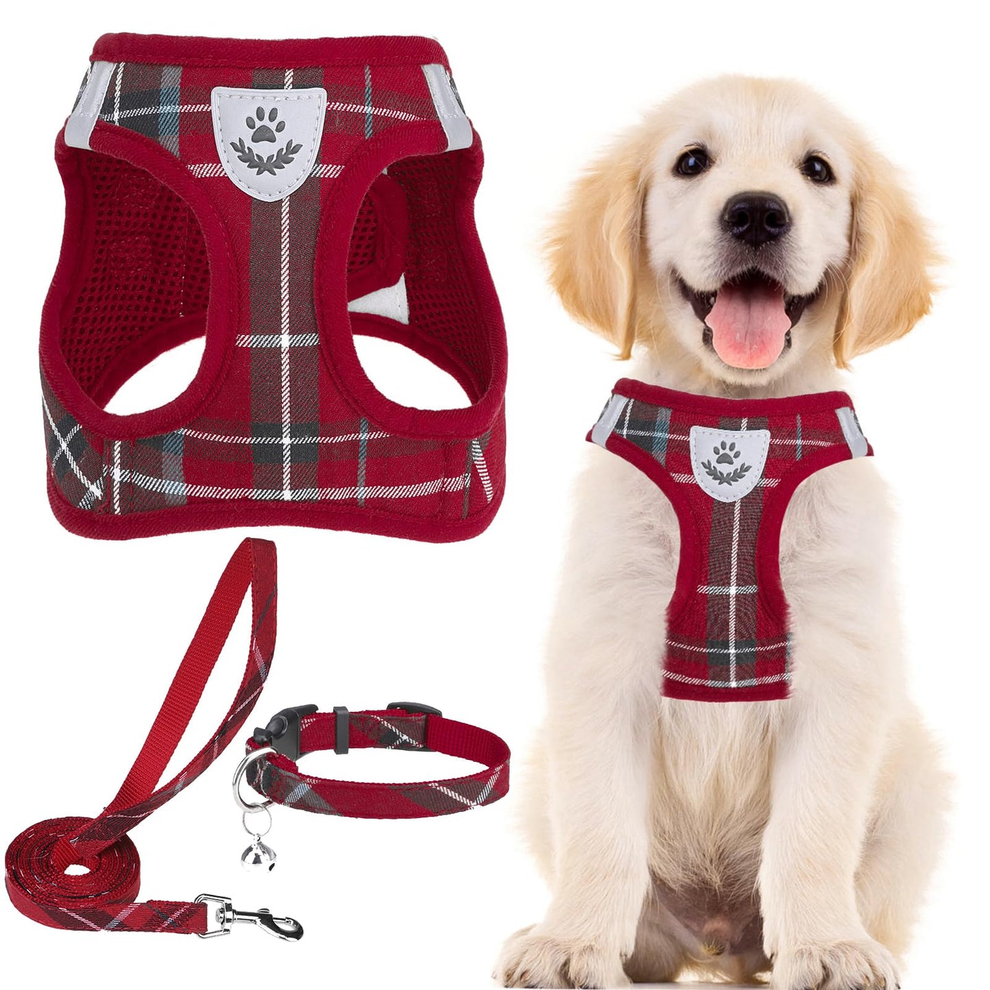 No Pull Dog Harness Set with Collar and Leash