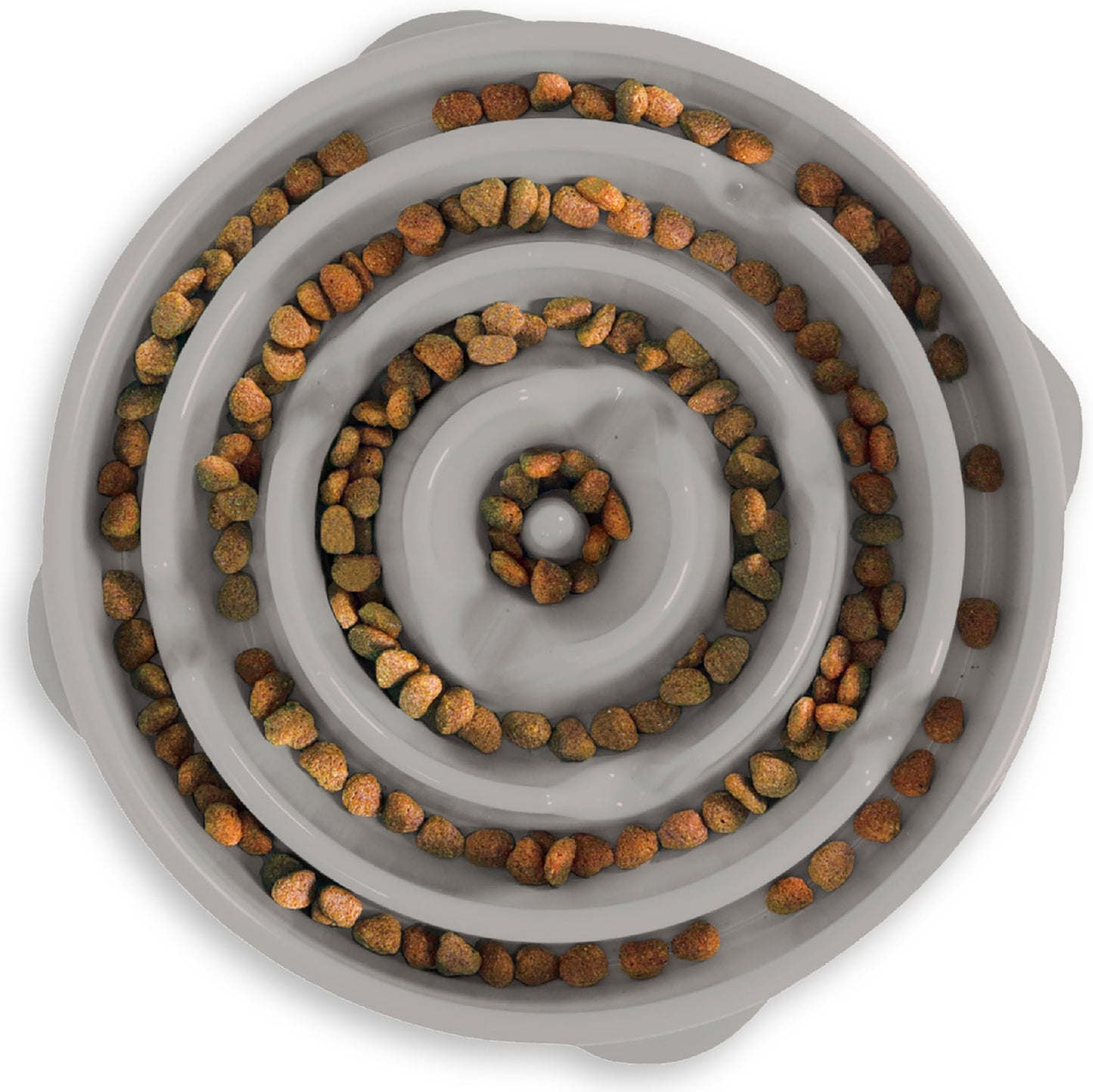 Stainless Steel Slow Feeder Dog Bowl with Puzzle Maze