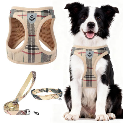 No Pull Dog Harness Set with Collar and Leash