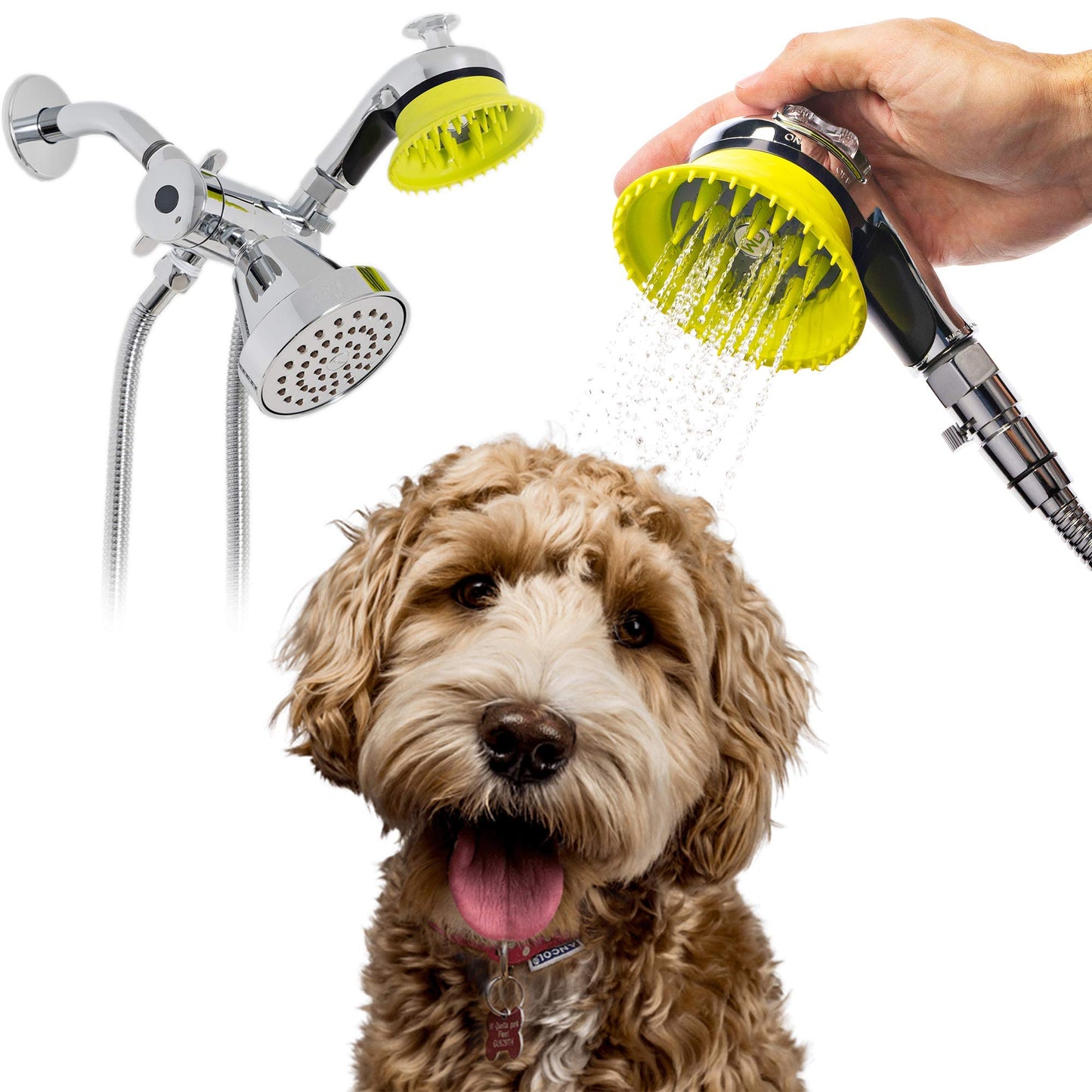 Indoor & Outdoor Dog Wash Shower Kit