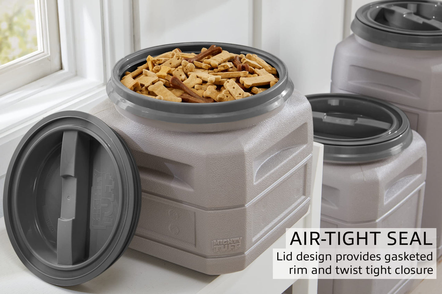 Large Airtight Pet Food Storage Container