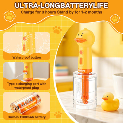 Electric Foaming Pet Bath Soap Dispenser for Grooming