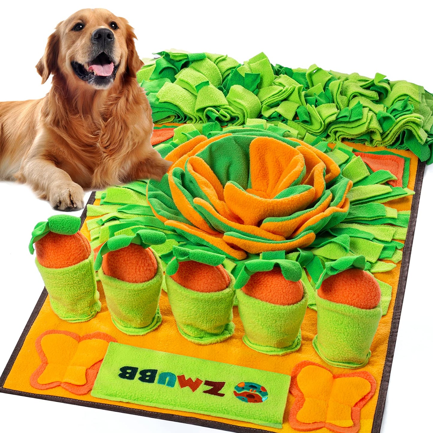 Interactive Snuffle Mat for Dogs and Foraging Fun