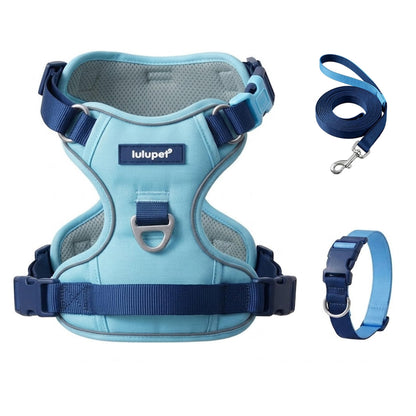 Reflective No Pull Dog Harness & Leash Set