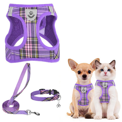 No Pull Dog Harness Set with Collar and Leash