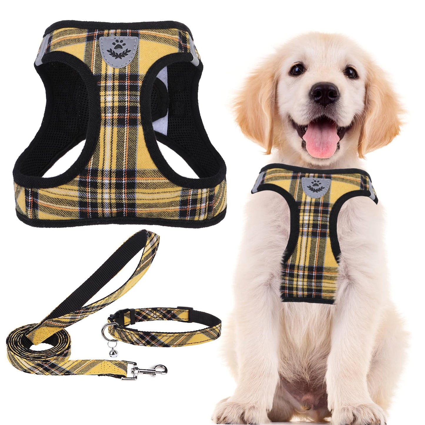 No Pull Dog Harness Set with Collar and Leash