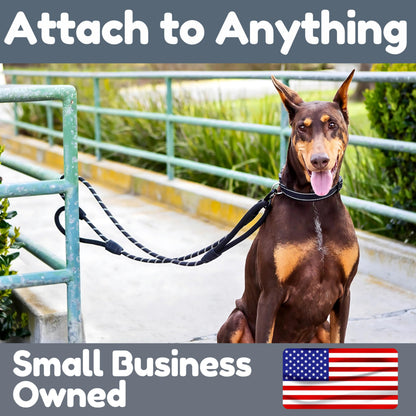Reflective Heavy Duty Dog Leash with Padded Handles