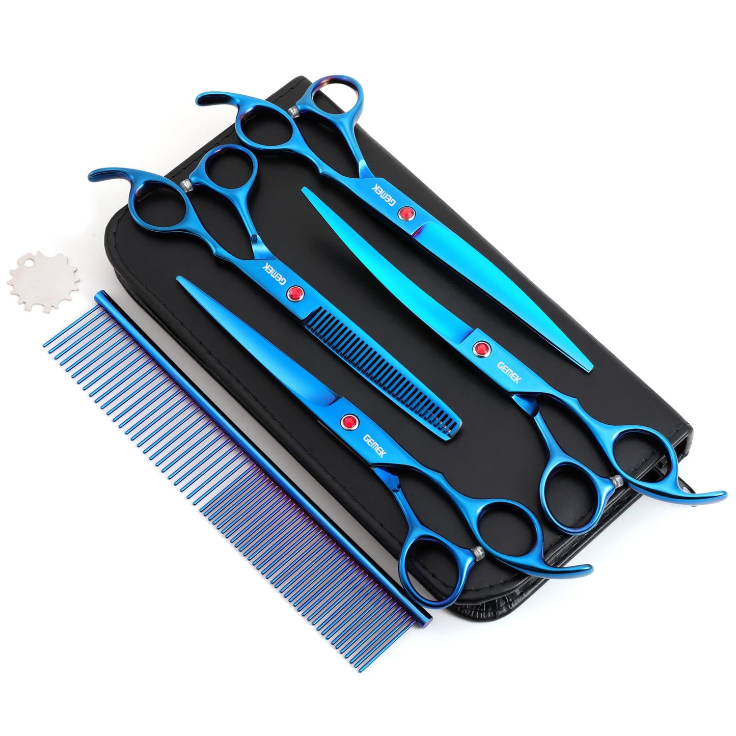 Titanium Dog Grooming Scissors Set