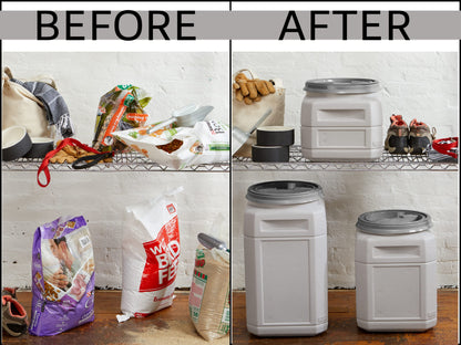 Large Airtight Pet Food Storage Container